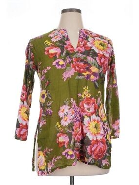 Gorgeous Lightweight Cotton Popover in Vibrant Floral Print